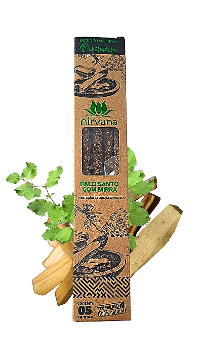 Incenso de Palo Santo com Mirra