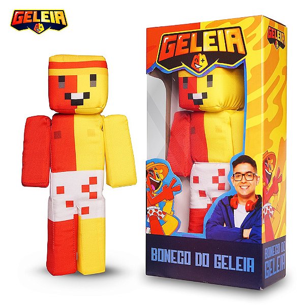 Boneco do geleia minecraft