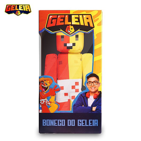 Fiz um Boneco do pai do Geleia (Minecraft) #geleia #minecraft