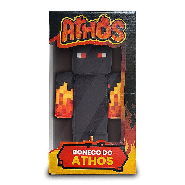 Boneco Athos r Minecraft - Curta Loja - Produtos