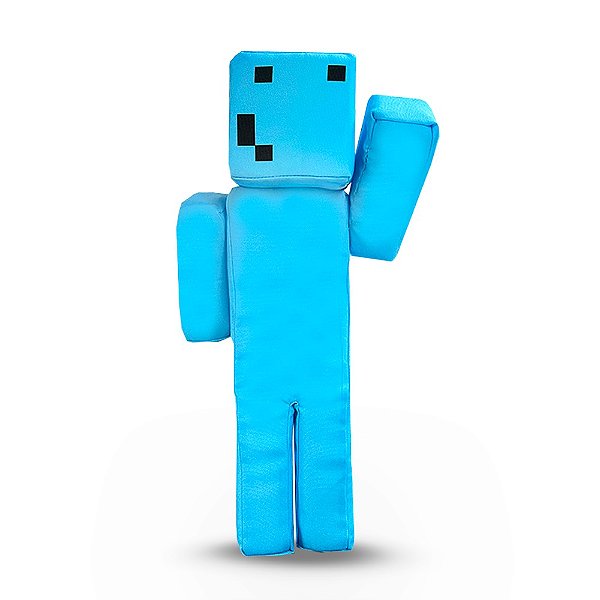 Boneco Problems MINECRAFT Pelúcia ARTICULADO r! - Curta Loja -  Produtos Licenciados de Influenciadores