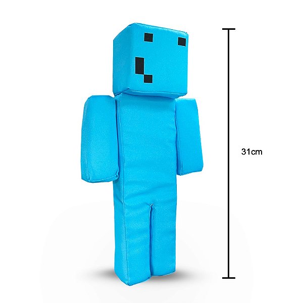 Boneco do minecraft pelucia