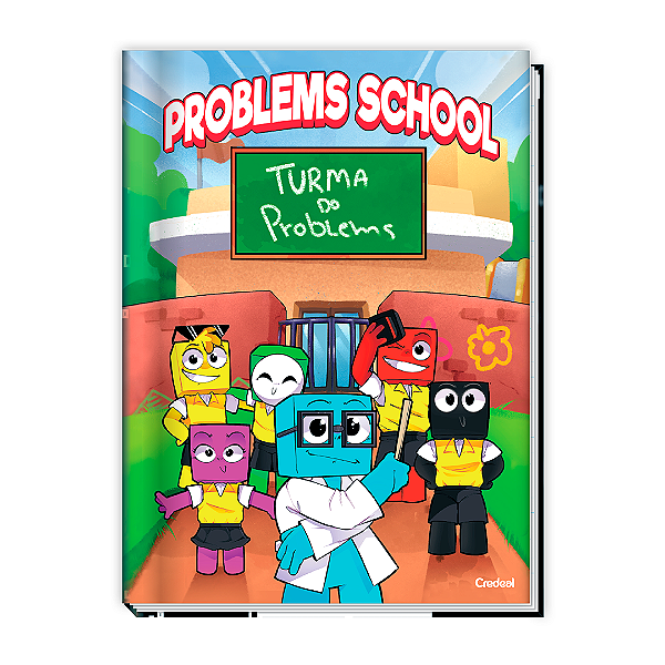 Caderno Brochura Problems School - 80 folhas