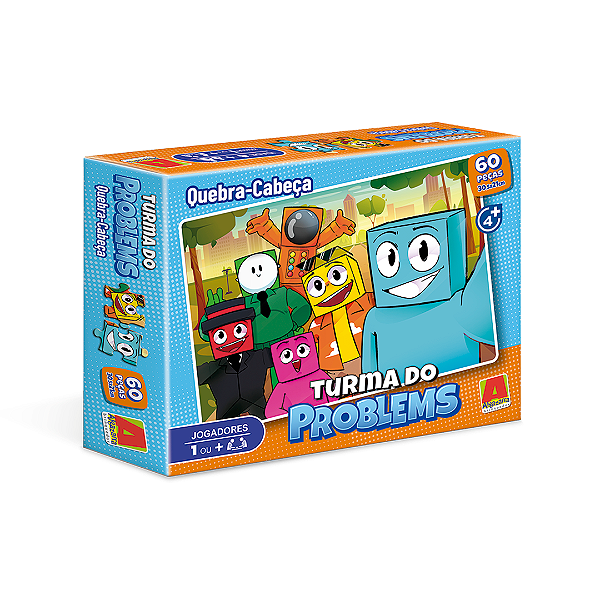 Jogo Quebra Cabeça  - 60 PCS -  Problems