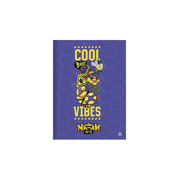 Caderno Brochurinha Natan por Aí - Cool Vibes -  80 folhas
