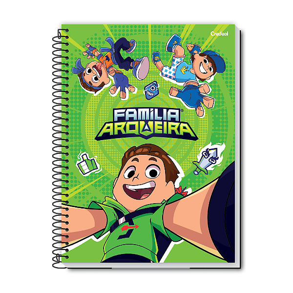 Caderno Universitário   - Família Arqueira