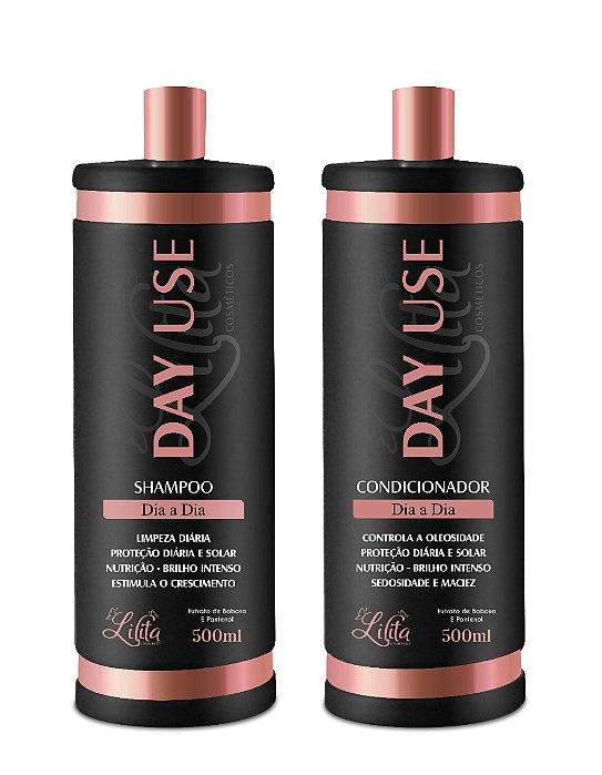 Kit Day use Shampoo e Condicionador 500 ml Pós Quimica.