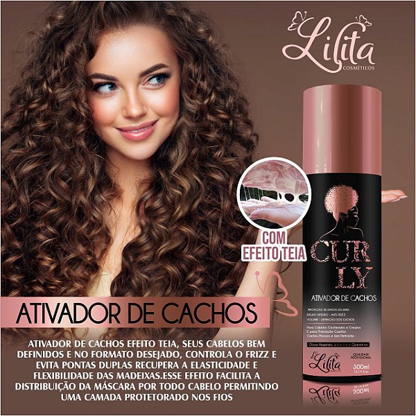 ATIVADOR DE CACHOS FORMADOR DE CACHOS 300ml