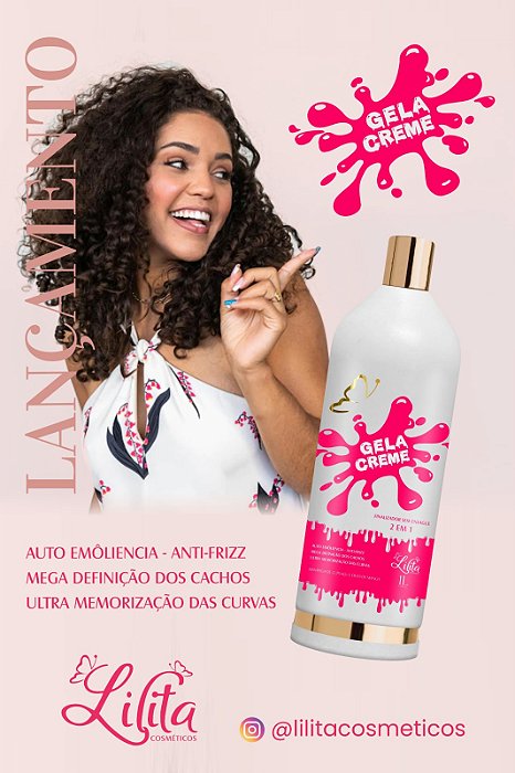 Finalizador Gelacreme Definição Total para Cachos