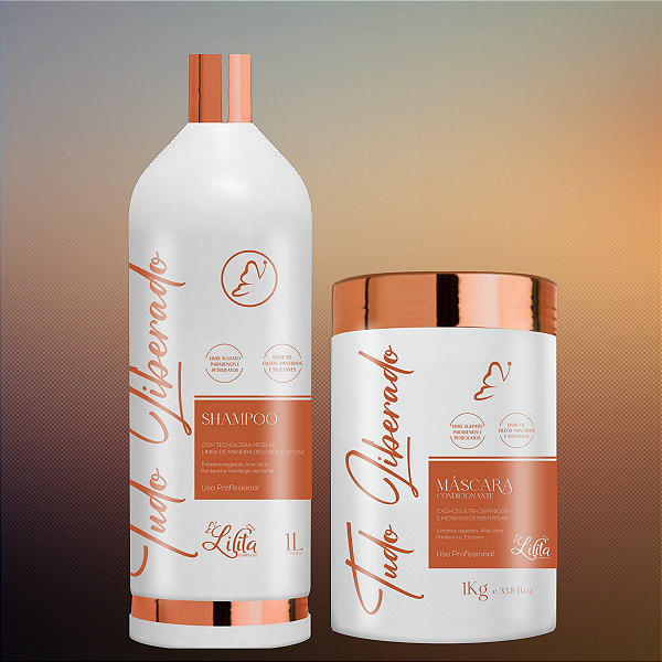 Kit Tudo Liberado Shampoo e Mascara condicionante