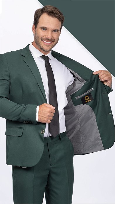 Terno verde floresta