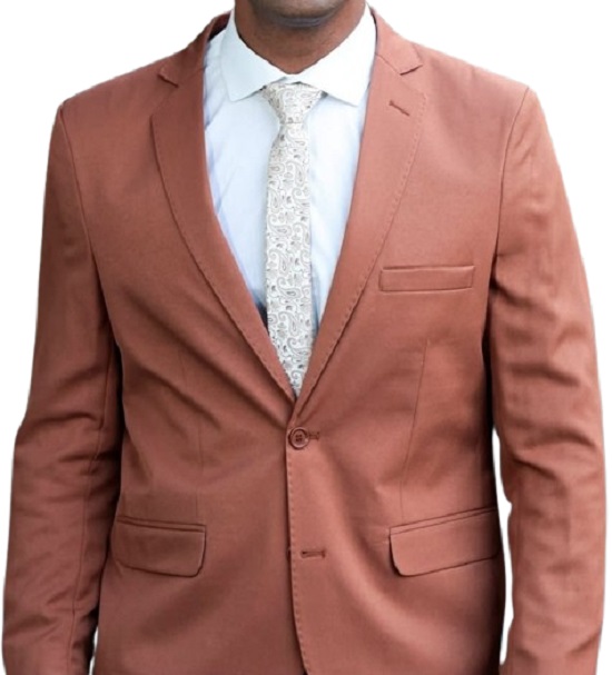 Terno microfibra cognac