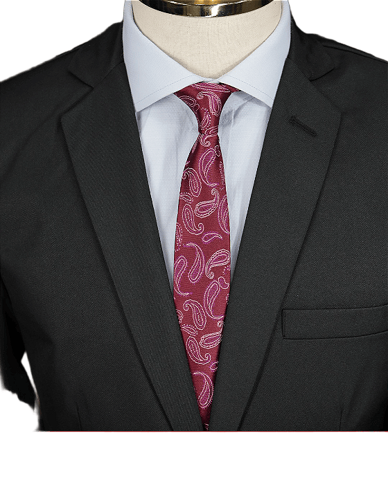 Terno microfibra liso preto