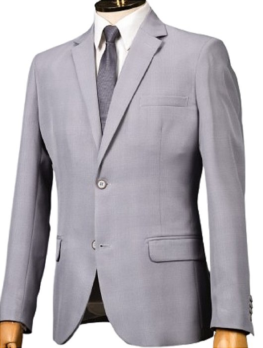 Terno microfibra cinza OT