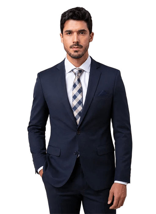 Terno Poliviscose confort prime azul noite
