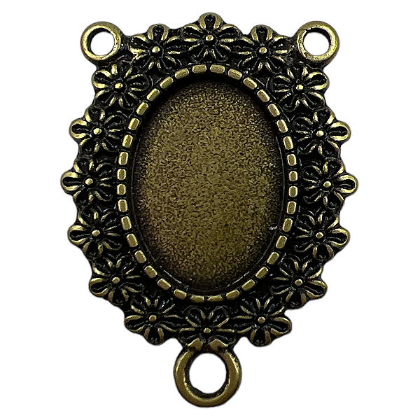 Entremeio Floral Ouro Velho