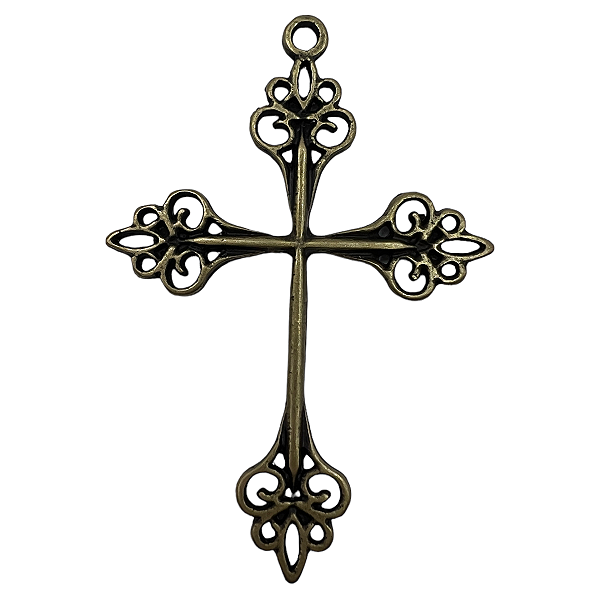Cruz estilizada Ouro Velho
