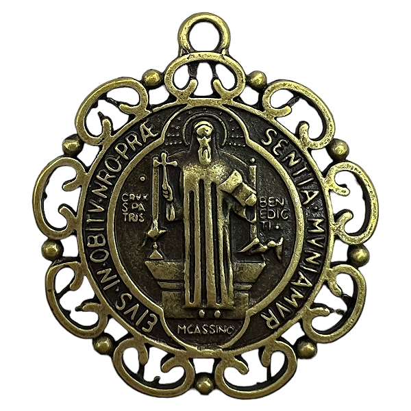 Medalha de São Bento - Ouro Velho