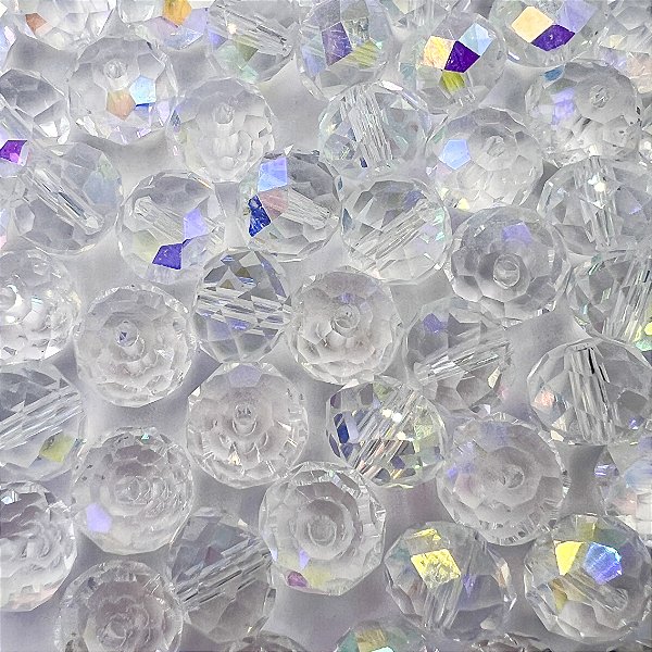 Cristal facetado boreal 12mm (60und)