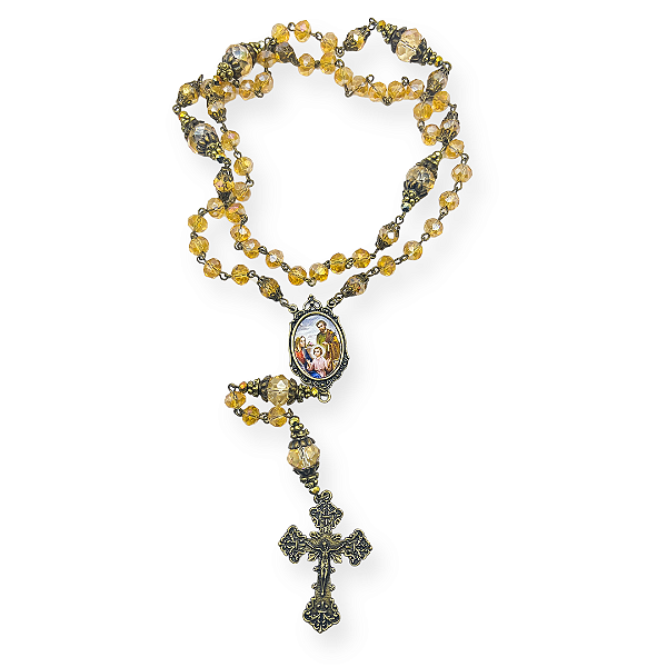 Kit Montagem Sagrada Familia Ouro Velho