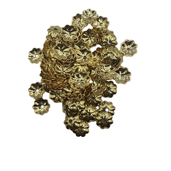 Tulipa flor Dourada 6mm