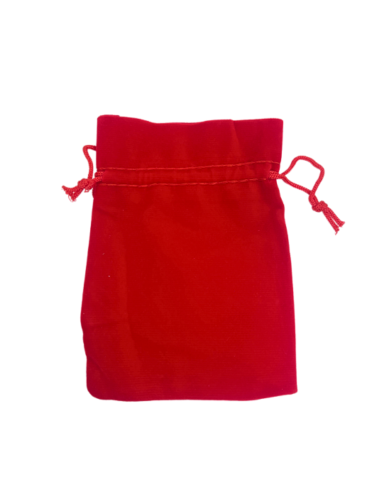 Saquinho Veludo Vermelho 09x12cm