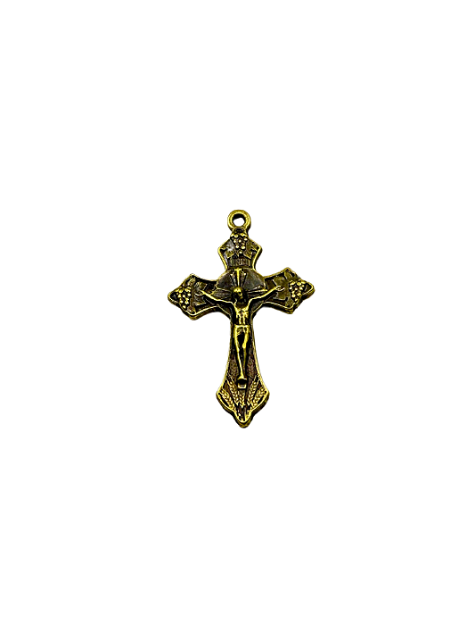 Cruz versalhes ouro velho