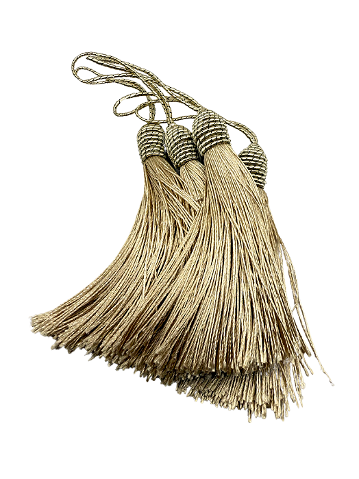 Pompom tassel Bege (5 und )