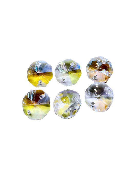 Castanha de vidro Boreal 12 mm (6 und)