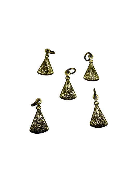 Pingente Nsra Aparecida ouro velho  (5 und)