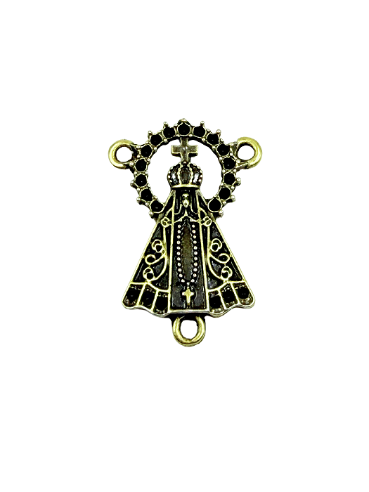 Entremeio Aparecida com Manto Ouro Velho