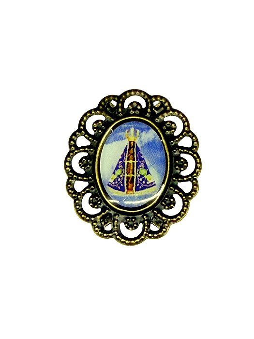 Entremeio / medalha Vintage ouro velho Nsra Aparecida