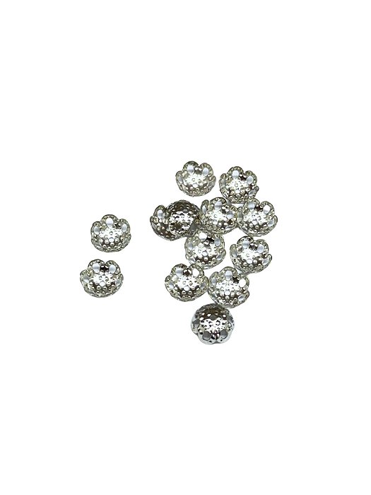 Tulipa flor niquelada noiva (2 GR)