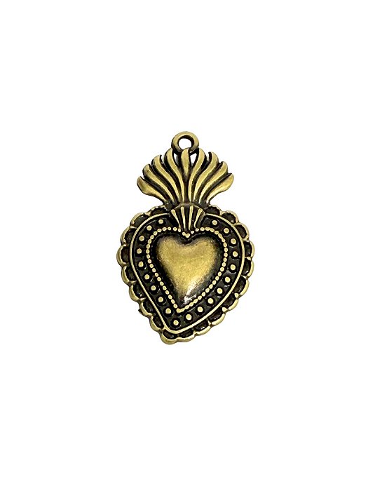 Pingente Sagrado Coração Clássico