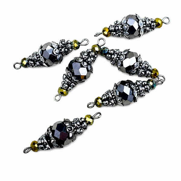 Pai Nosso Pronto Prata 10mm Niquelado