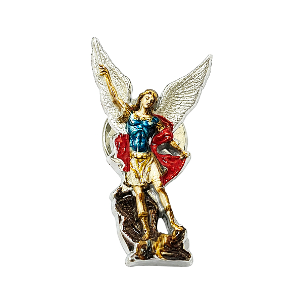 Broche São Miguel Arcanjo Colorido