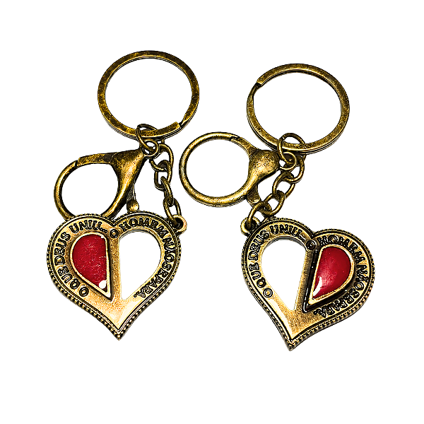 Chaveiro Casal Ouro Velho