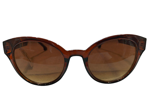 Óculos de Sol Feminino Estilo Gatinho Com Lentes Degradê