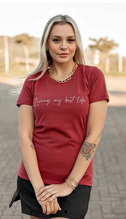 T-Shirt feminina living