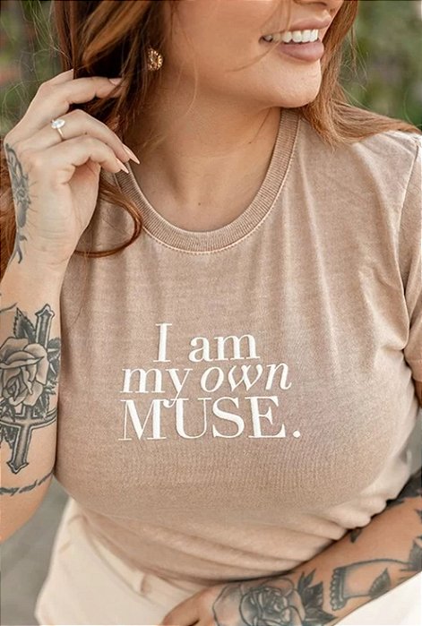 T-Shirt feminina I am