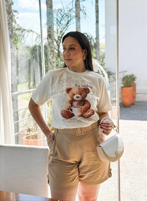 T-Shirt Feminina Coffe