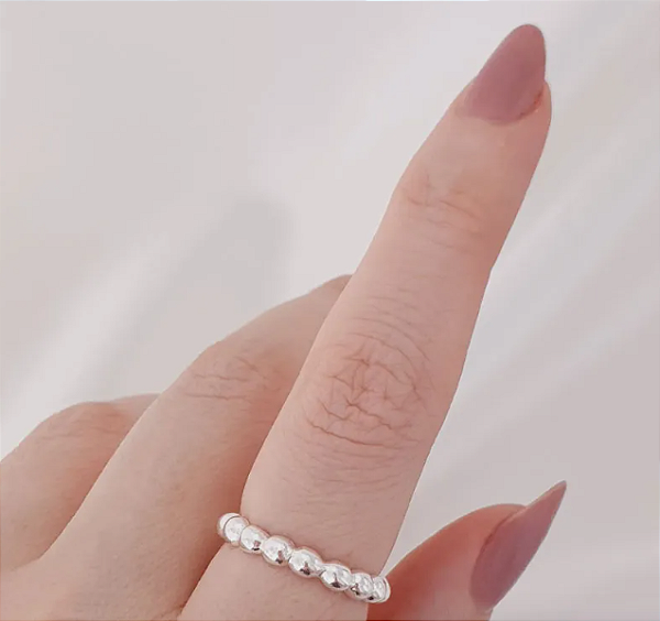 Anel Regulável Esferas