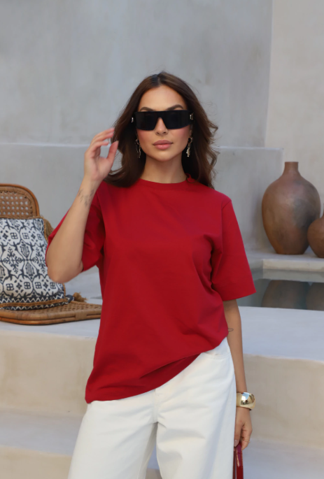 T-Shirt Básica Vermelho