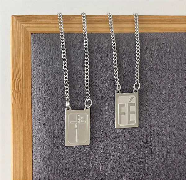 Escapulário Masculino Fé