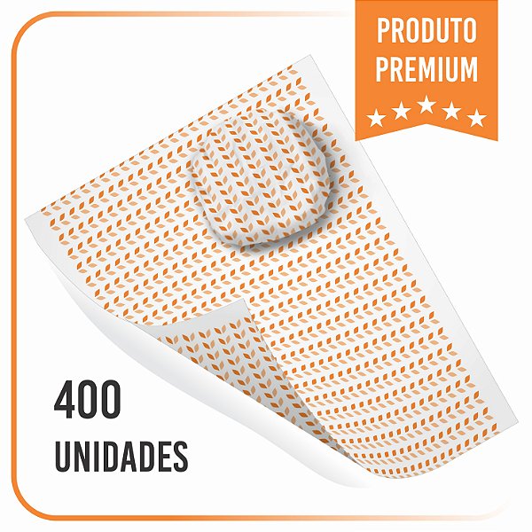 Papel Acoplado - Neutro Laranja - 400 unidades