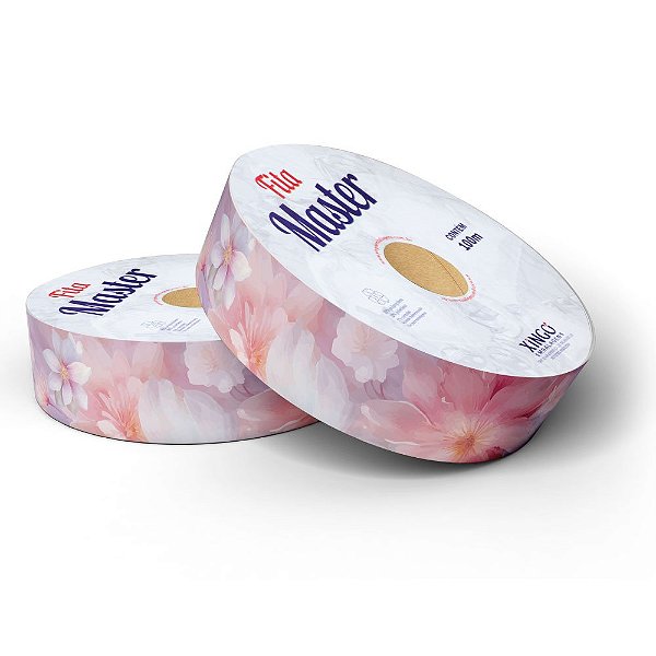 Fita Plástica Master Decorada Floratta - 32mmx100m