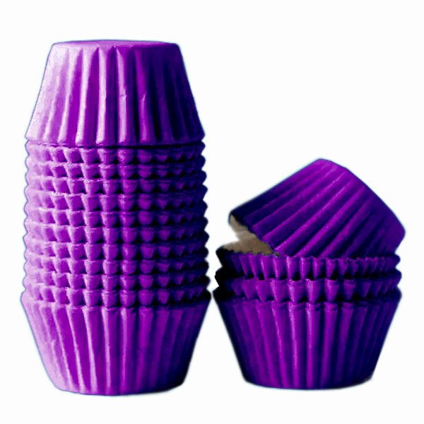 Forminha para Brigadeiro e Docinhos n°5 Roxo - (100 Unidades)