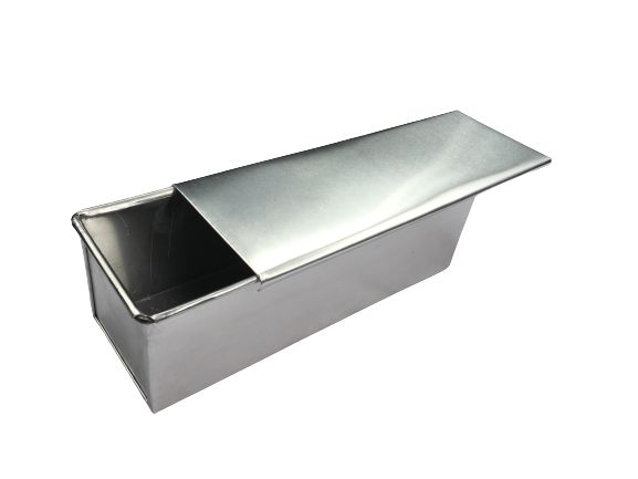 Forma Para Pão de Forma com Tampa  30 x 12 x 12 Aluminio