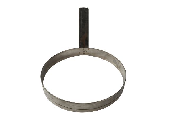 Aro Modelador Redondo Tapioca 18cm ( Inox )