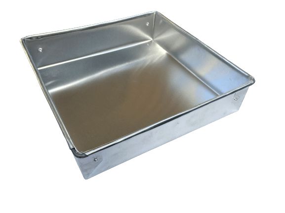 Forma Quadrada Fundo Fixo 15 x 7 cm  (Aluminio)